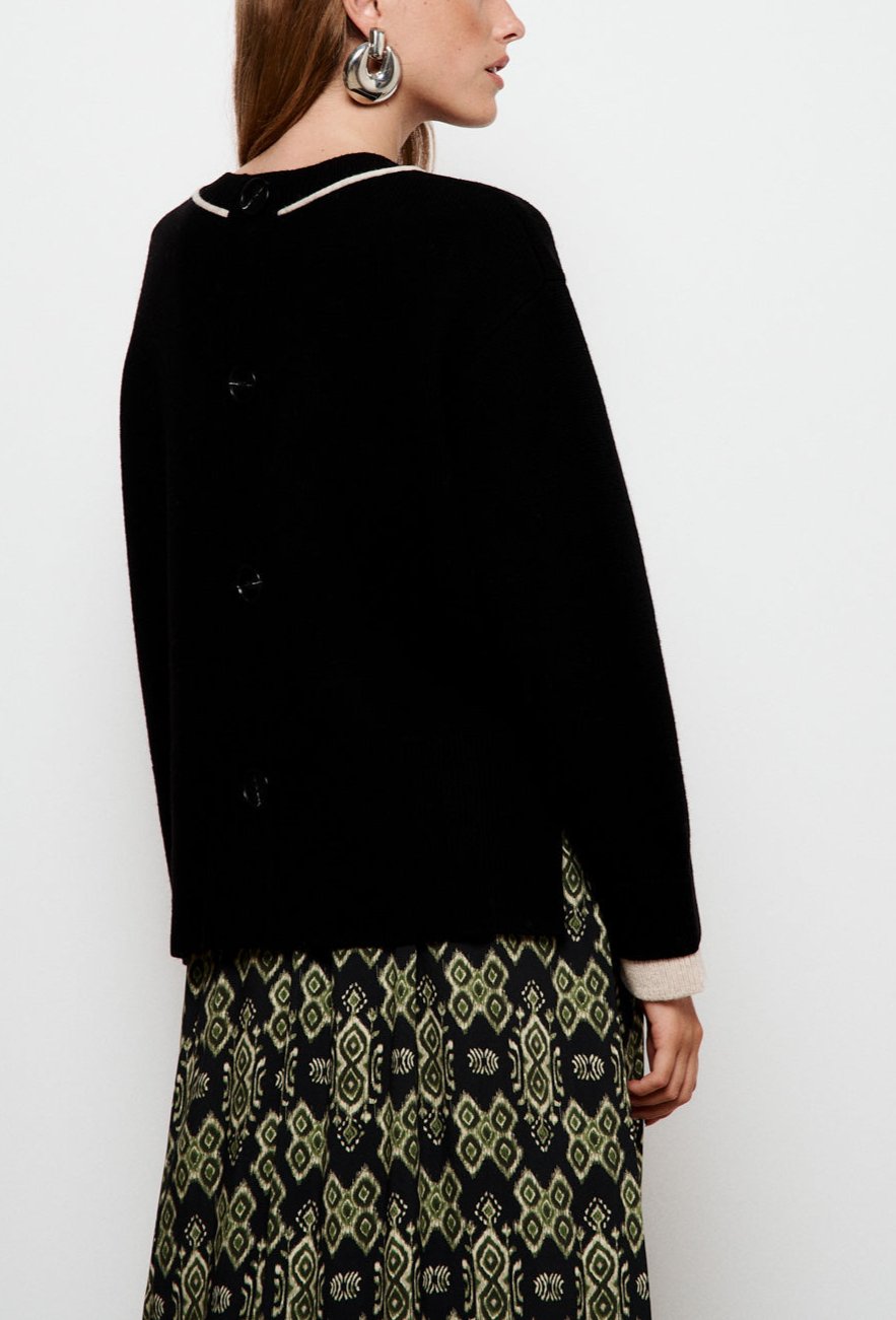 Straight Mireille Jumper - Black