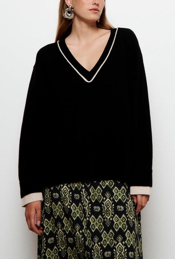 Straight Mireille Jumper - Black