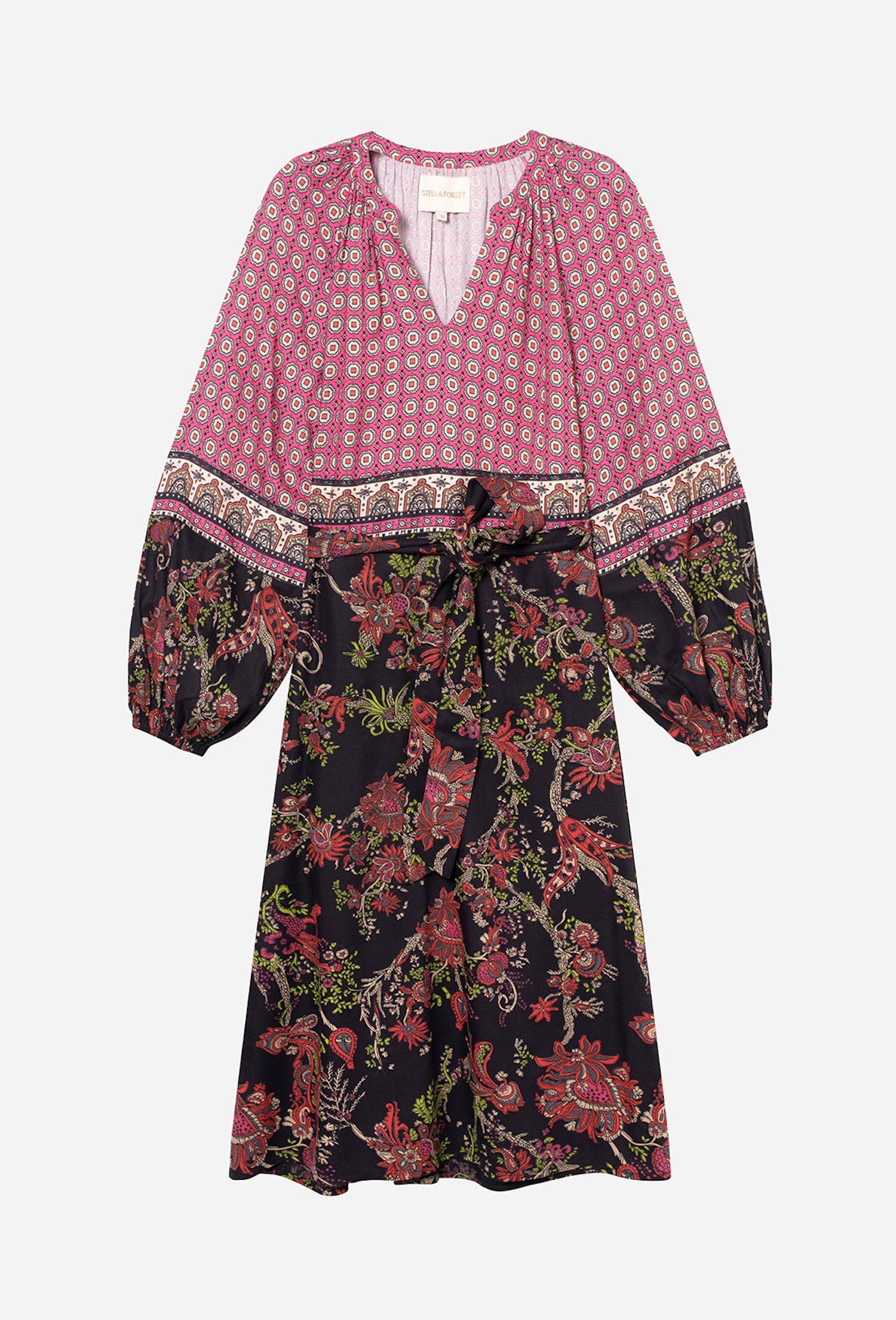 Robe Longue Penelope - Rose