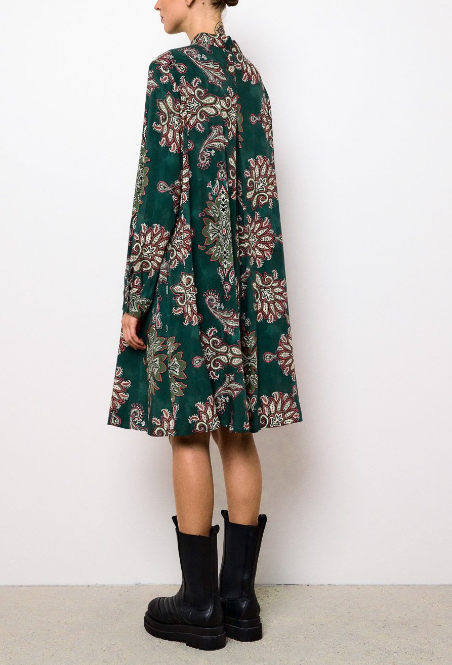 Carrie Short Dress - Teal