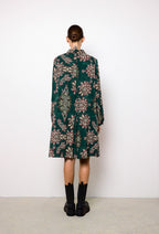 Carrie Short Dress - Teal
