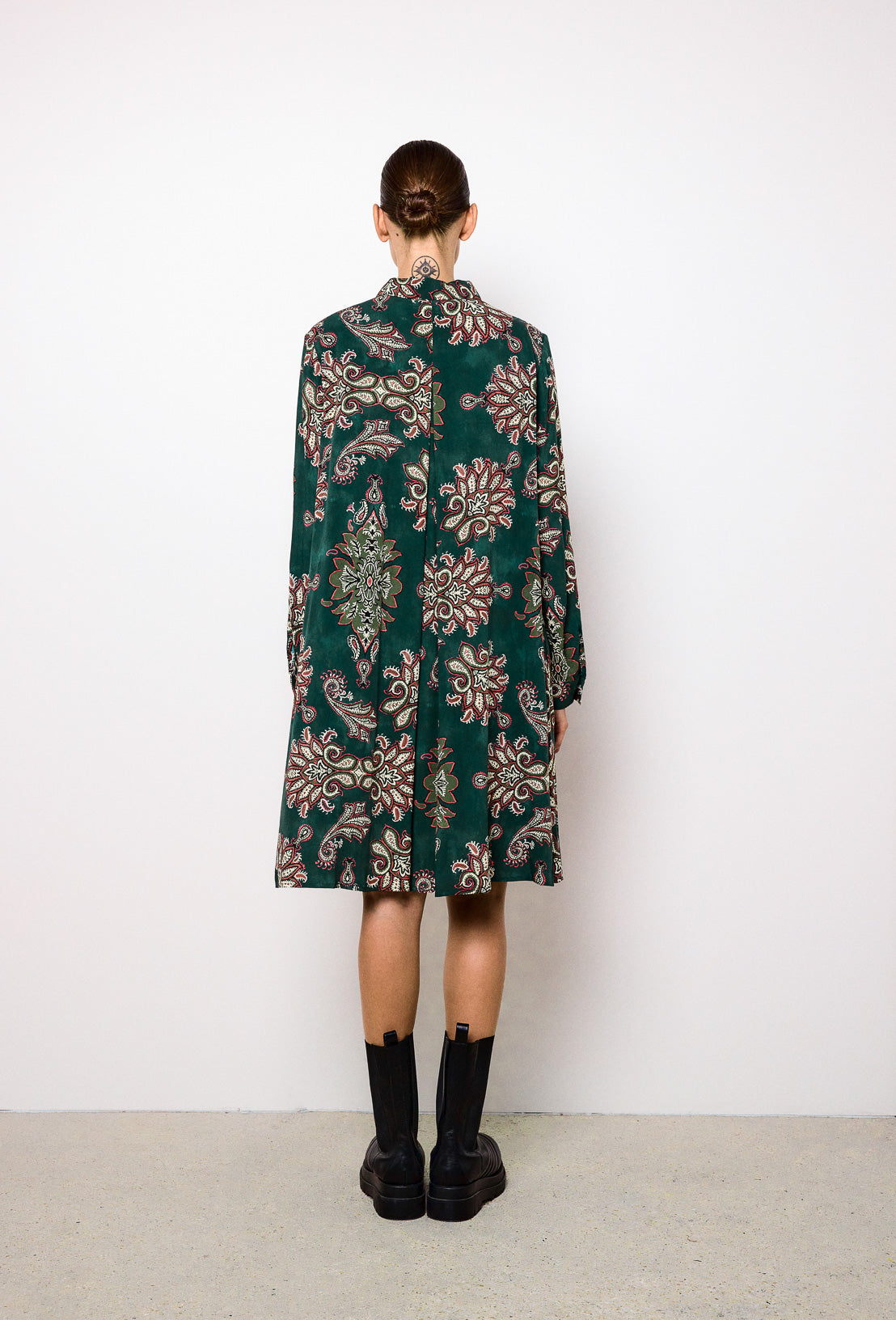 Carrie Short Dress - Teal