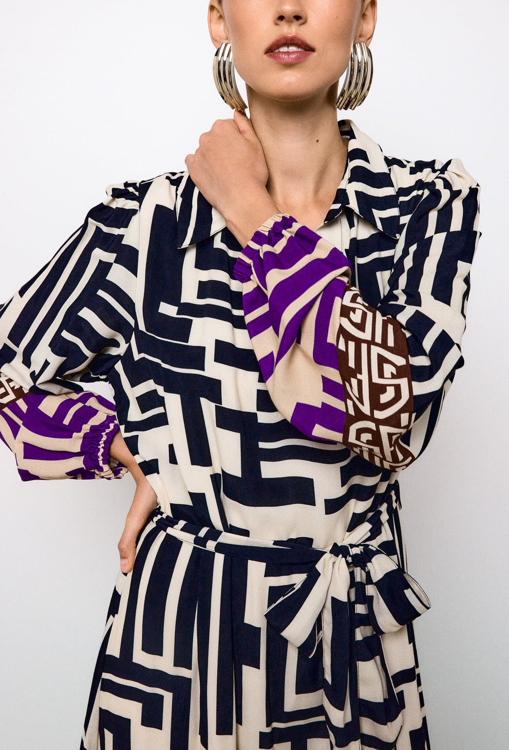 Robe Longue Orphee - Noir