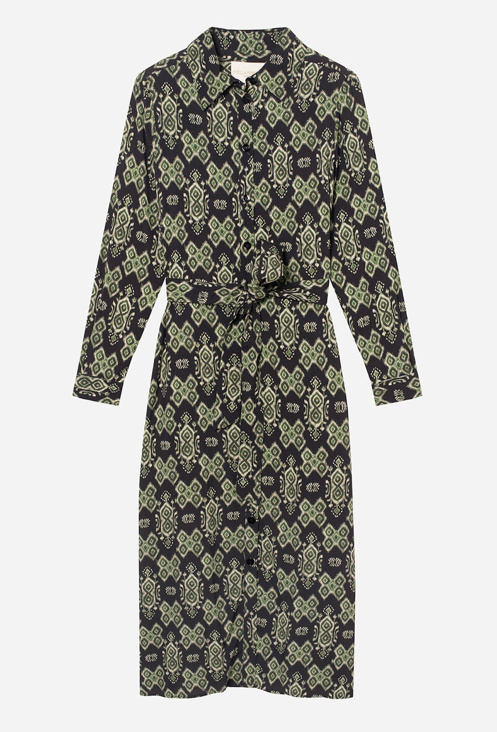 Asma Long Dress - Khaki