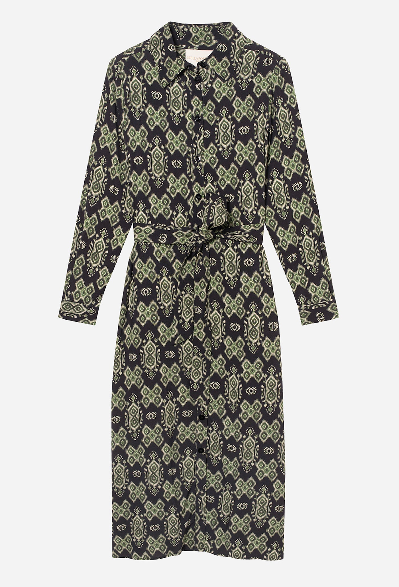Asma Long Dress - Khaki