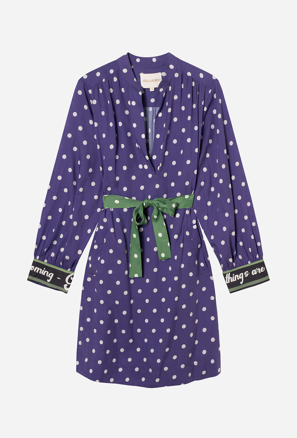 Robe Courte Azulea - Violet