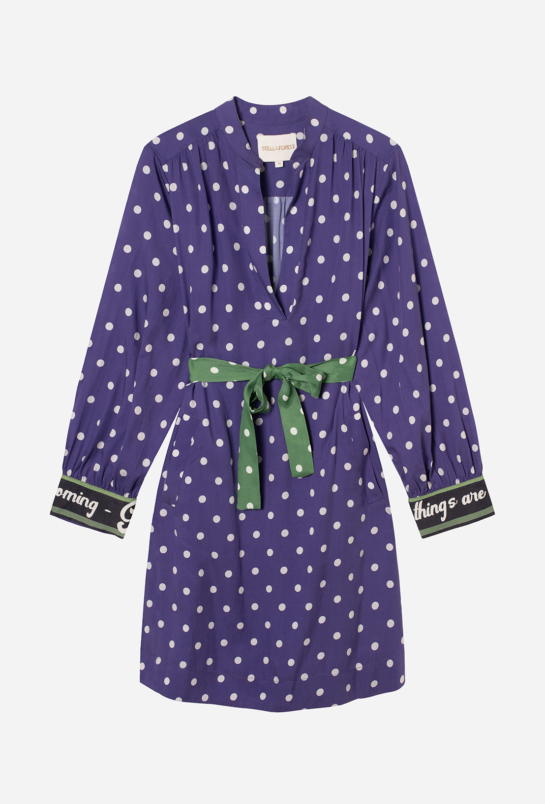 Robe Courte Azulea - Violet