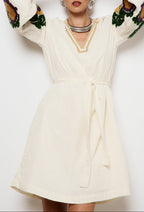 Robe Courte Namie - Ecru
