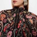 Anna Loose Blouse - Black