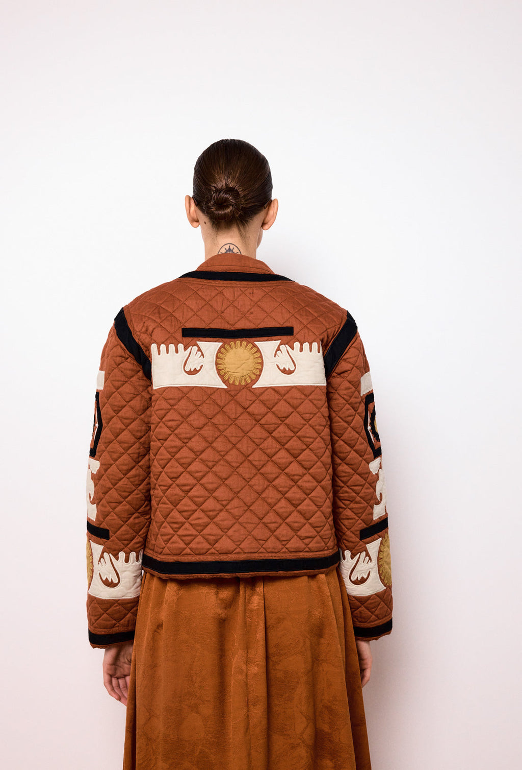 Chaqueta corta Deva - Terracota