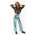 Trousers and Shorts Charles Metallic - Blue