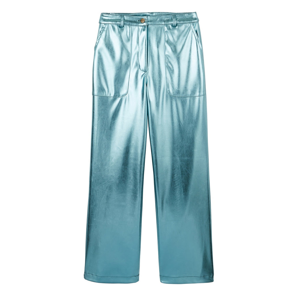 Trousers and Shorts Charles Metallic - Blue