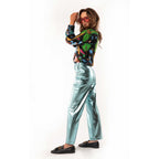 Trousers and Shorts Charles Metallic - Blue