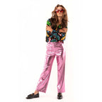 Trousers & Shorts Charles Metallic - Pink