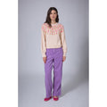 Pantalon Baggy - Parme