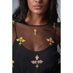 Vestido Bloom Romance - Negro