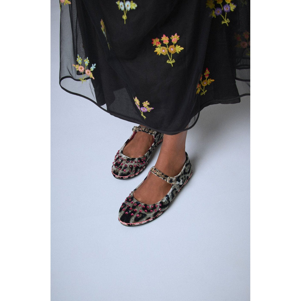 Vestido Bloom Romance - Negro