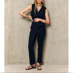 Pantalon Droit Chlotilde - Nuit