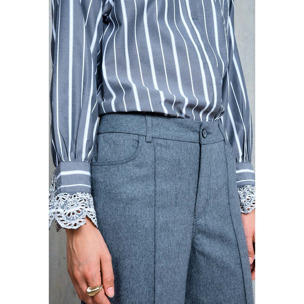 Pantalon Filippa - Grijs
