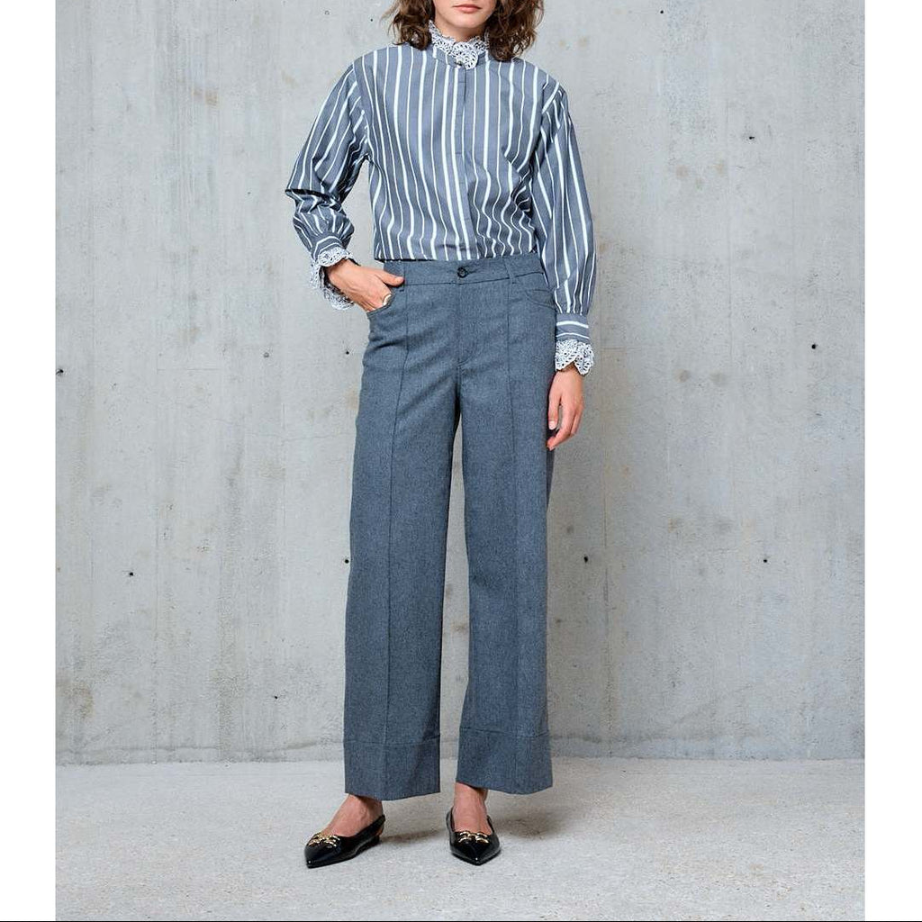 Pantalon Filippa - Grijs