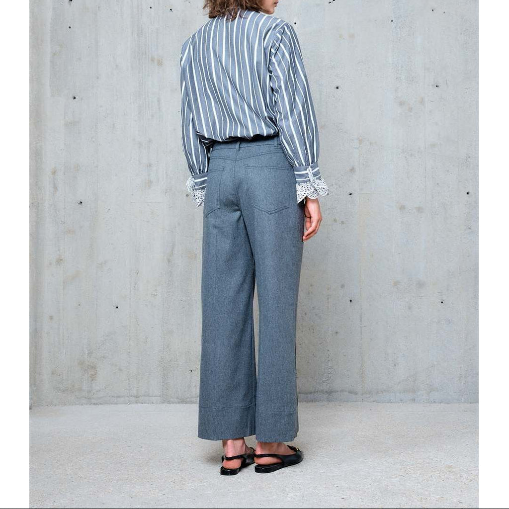 Pantalon Filippa - Grijs