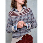 Pull Jacquard Linoa - Ecru