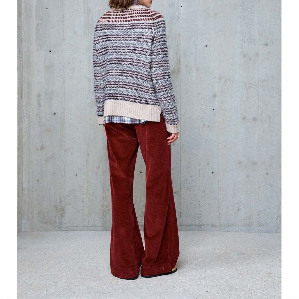 Pull Jacquard Linoa - Ecru