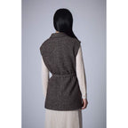 Veste Sans Manches Raymonde - Chocolat