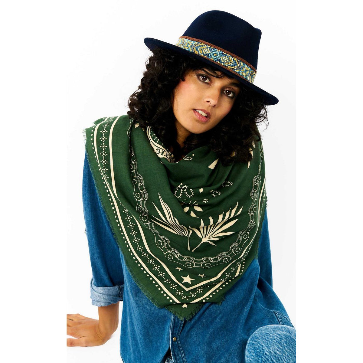 Väskor och Accessoarer Bandana-sjal - Grön