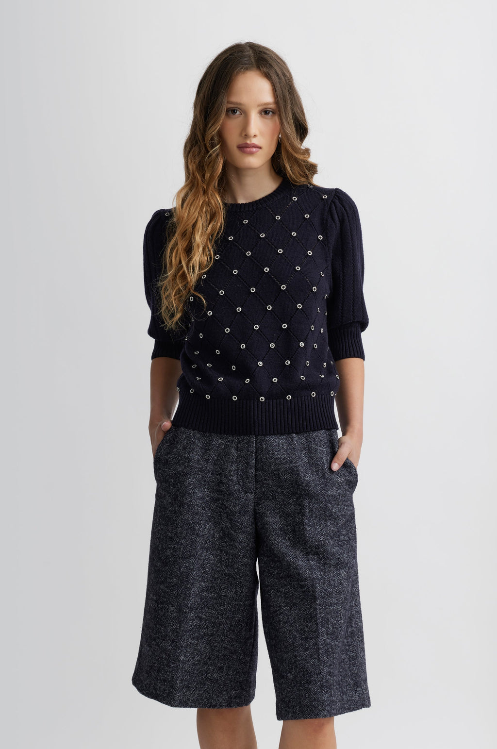 Top Burlington Joyitas - Negro