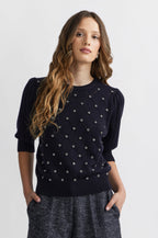 Top Burlington Joyitas - Negro