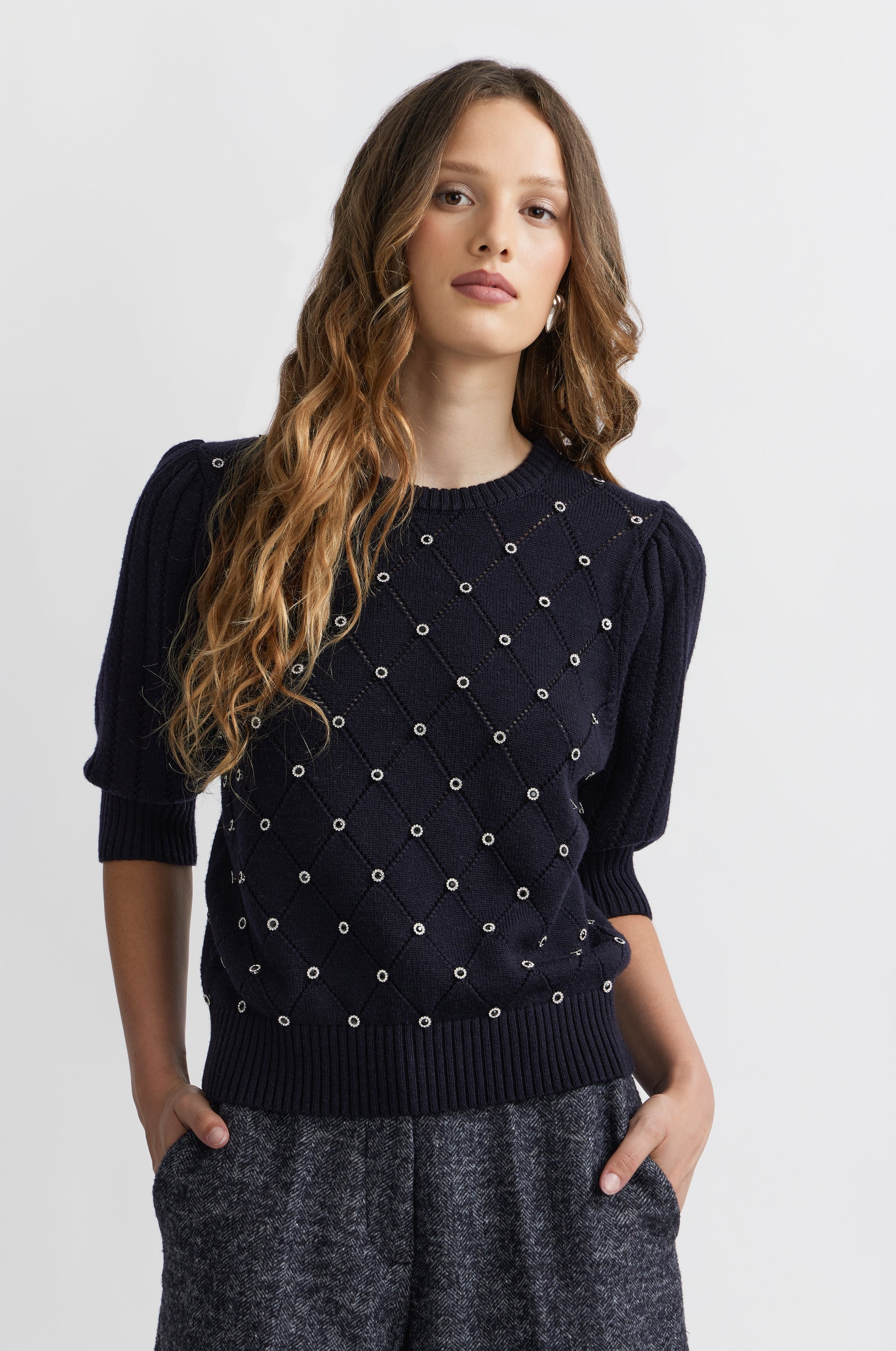 Top Burlington Joyitas - Negro