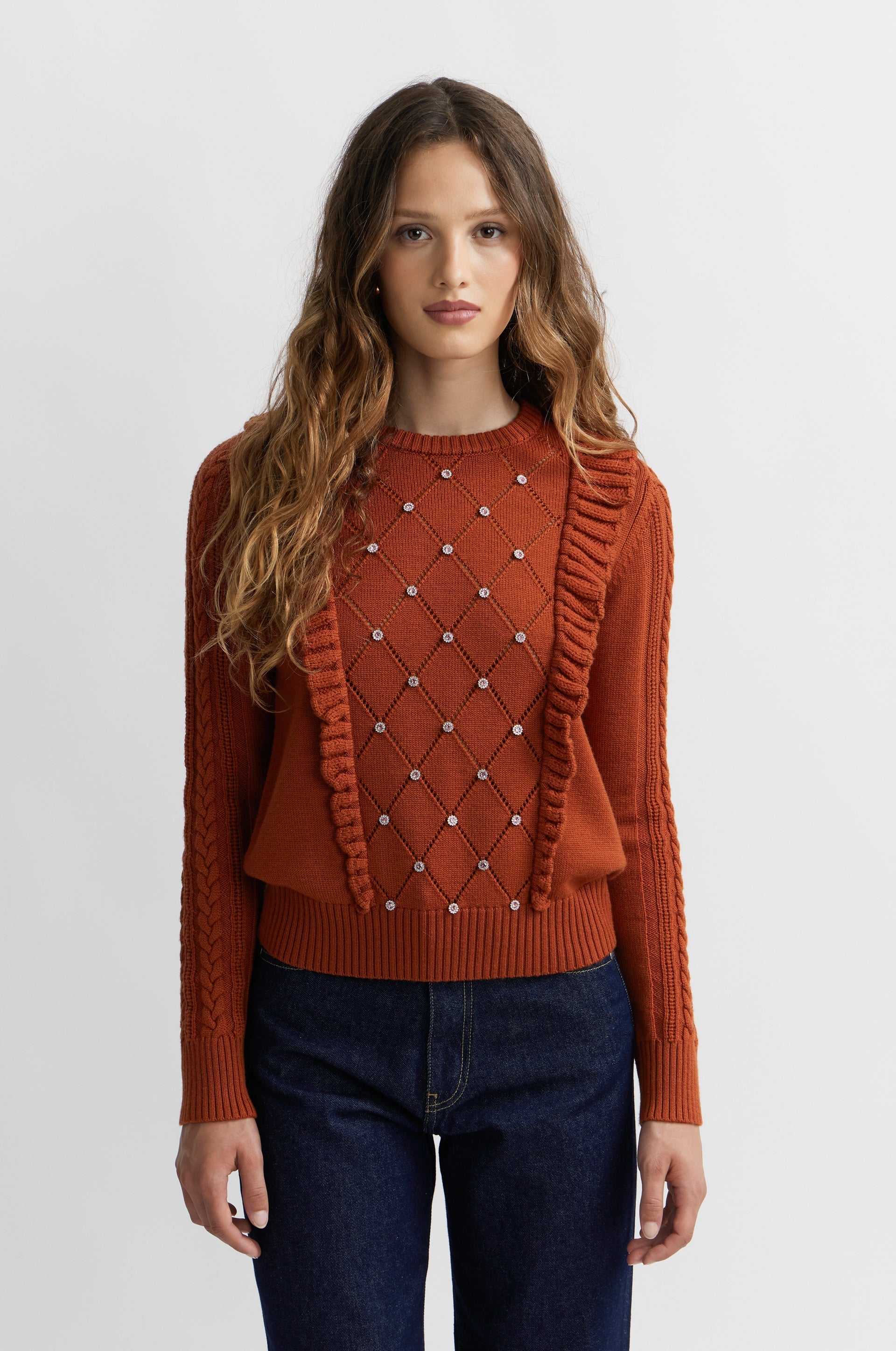 Jersey Burlington Bijoux - Camel