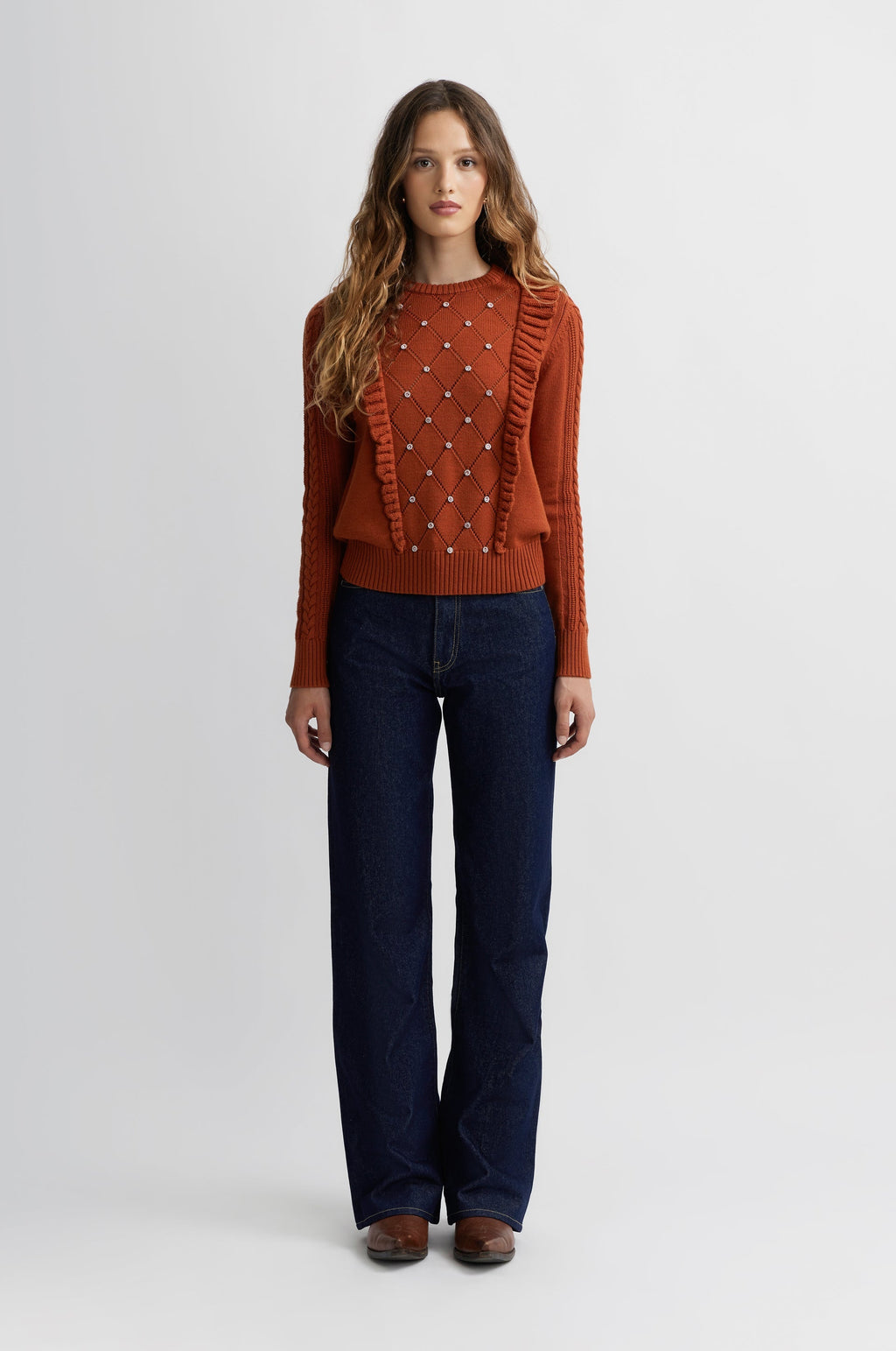Jersey Burlington Bijoux - Camel