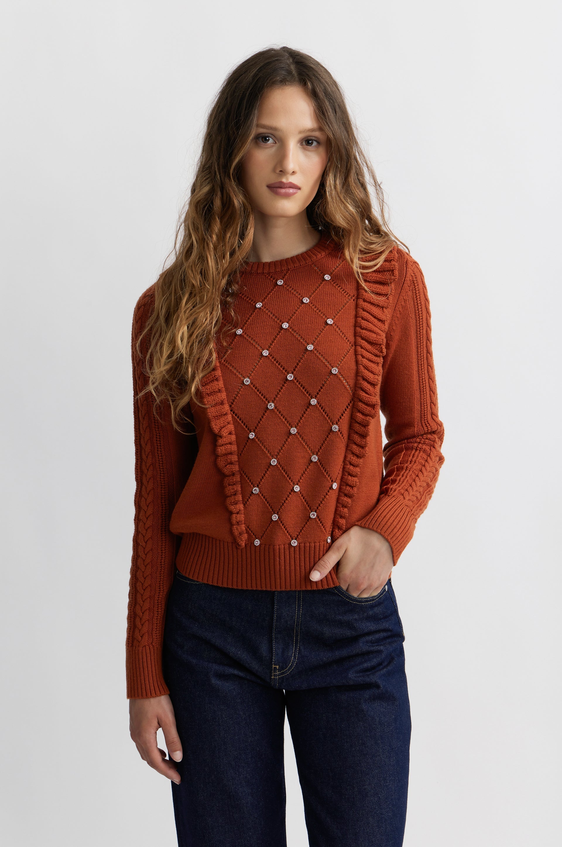 Jersey Burlington Bijoux - Camel