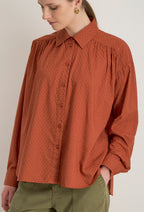 Oversized Overhemd Hesme - Karamel