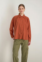 Oversized Overhemd Hesme - Karamel