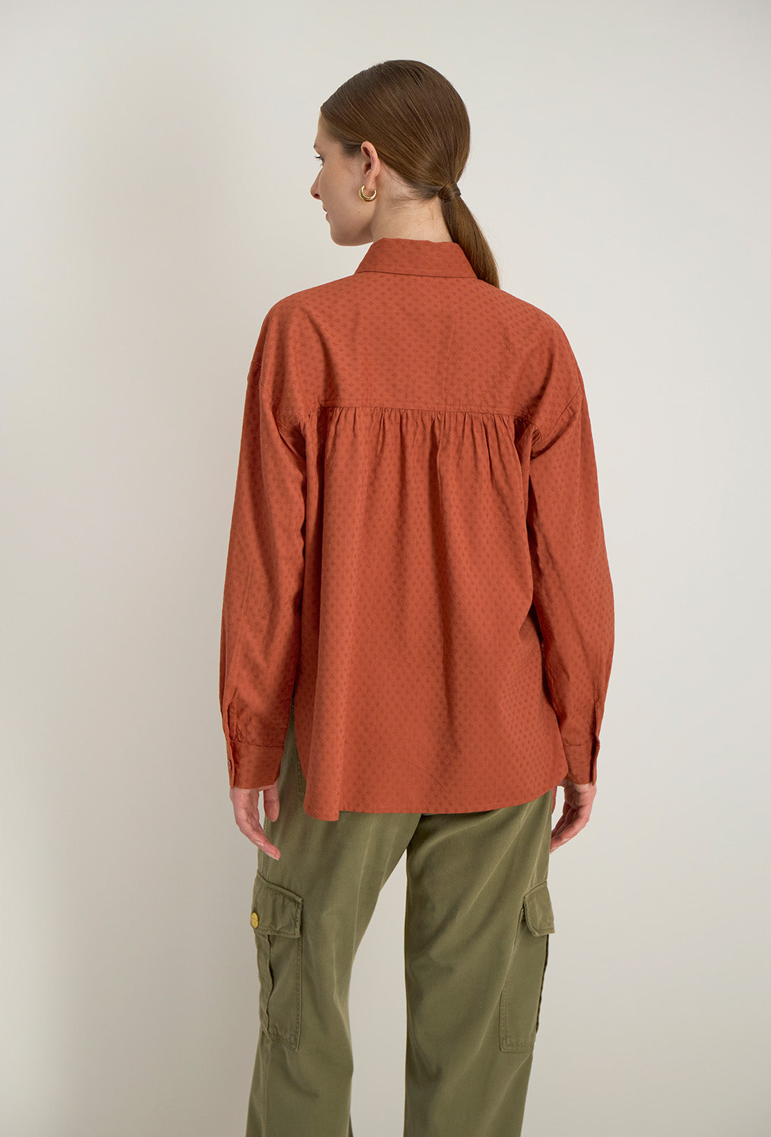 Oversized Overhemd Hesme - Karamel