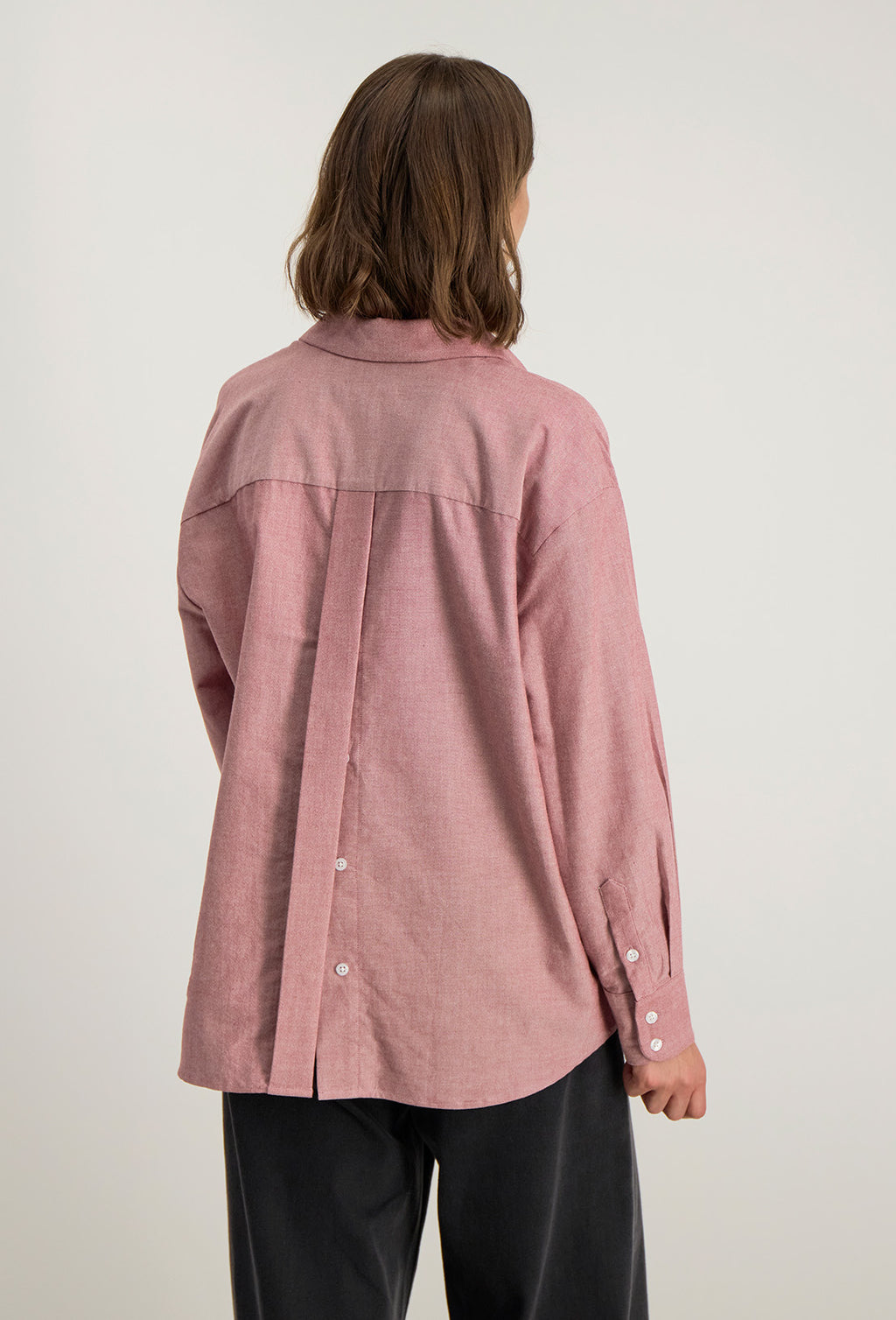 Chemise Overs Ml Zynae - Bordeaux