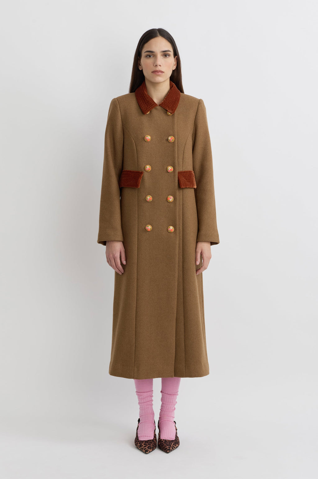 Manteau Claudi - Camel