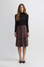 Top Corbeille - Negro