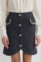 Falda Coco - Gris
