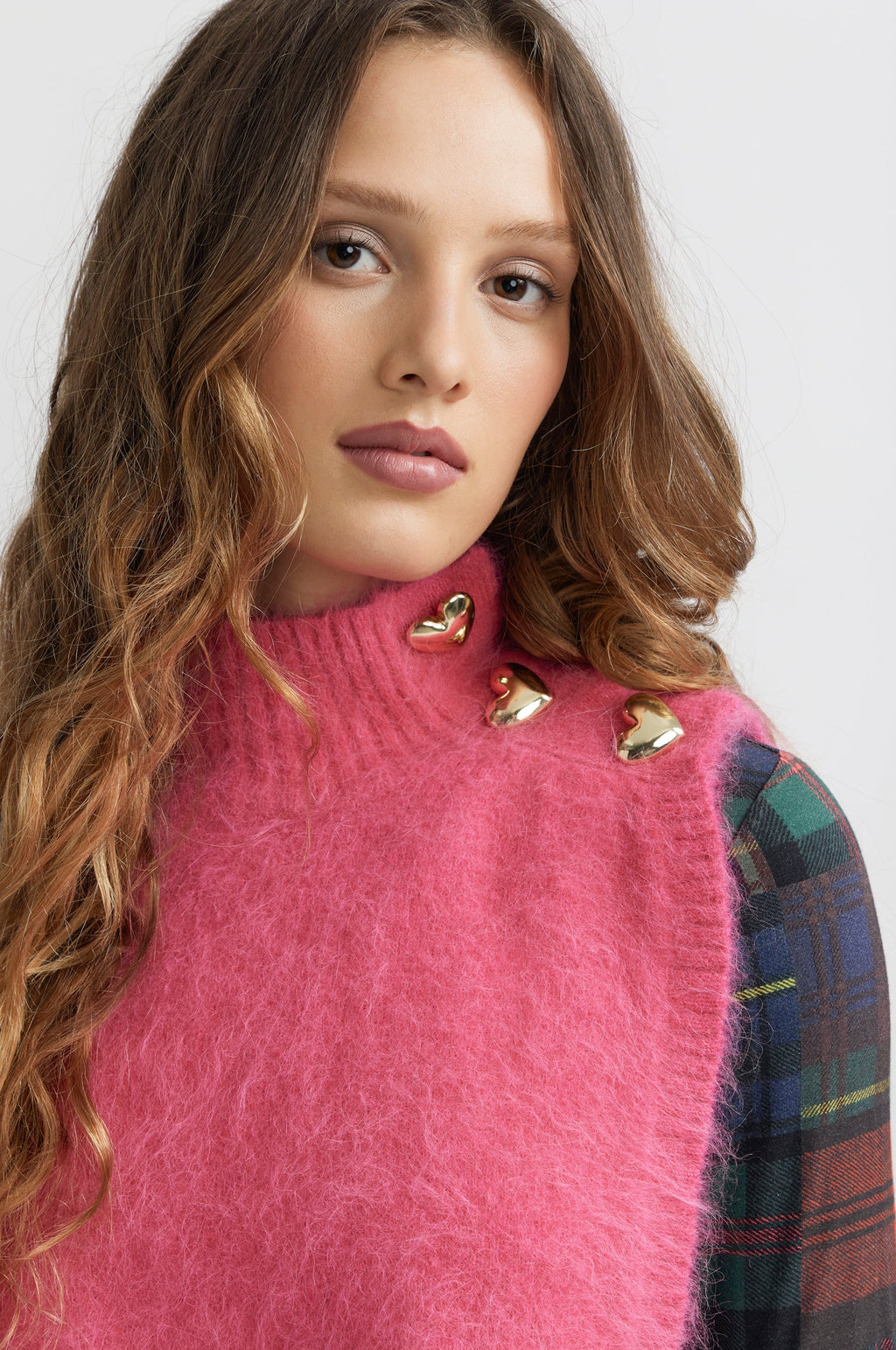 Cuello Corazón - Rosa F