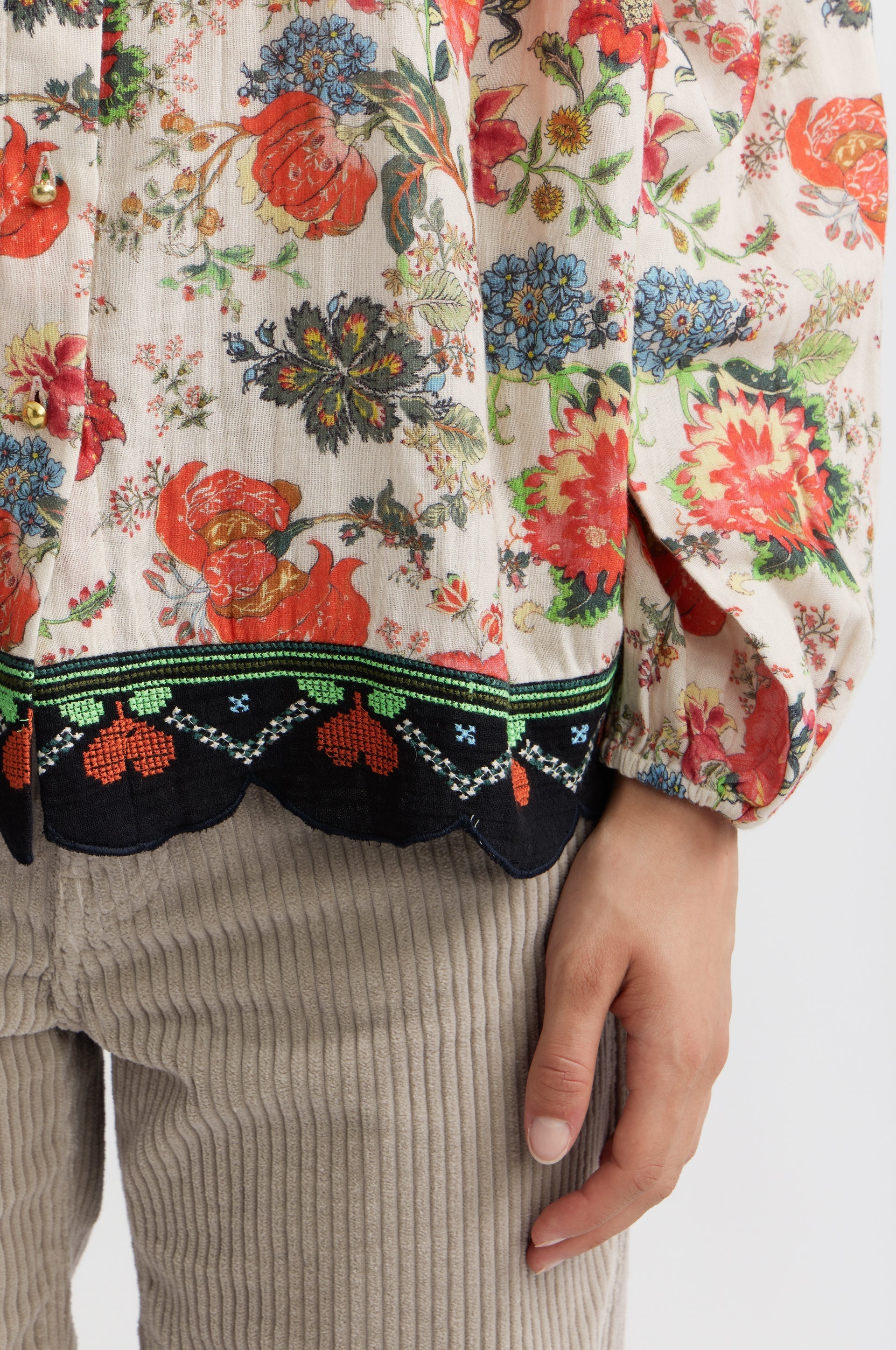 Camisa Jouy - Crudo