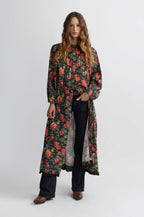 Vestido Largo Jouy - Crudo