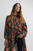 Vestido Largo Jouy - Crudo