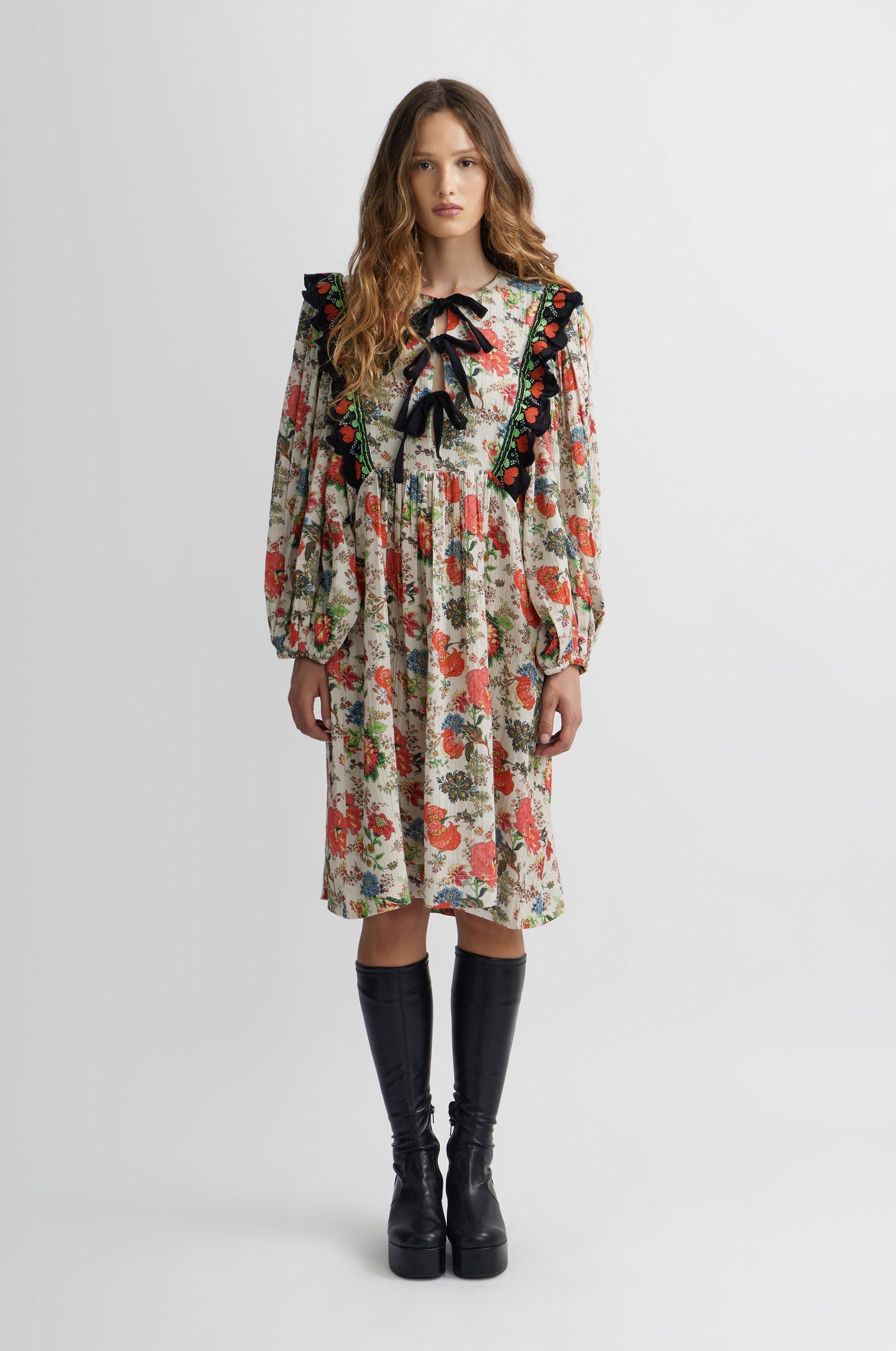 Vestido Jouy - Crudo