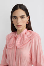 Camisa Lace - Blanco