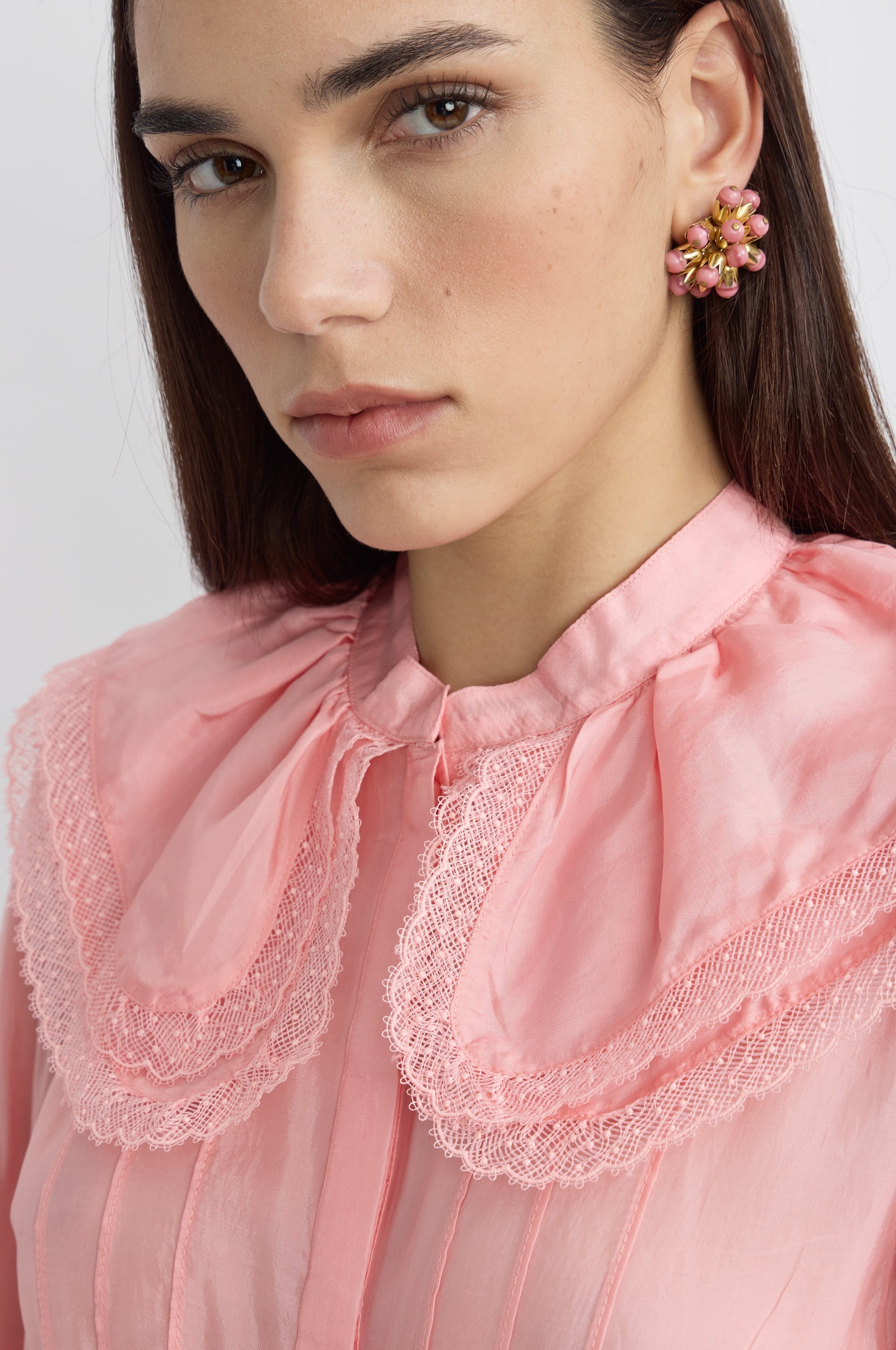 Camisa Lace - Blanco