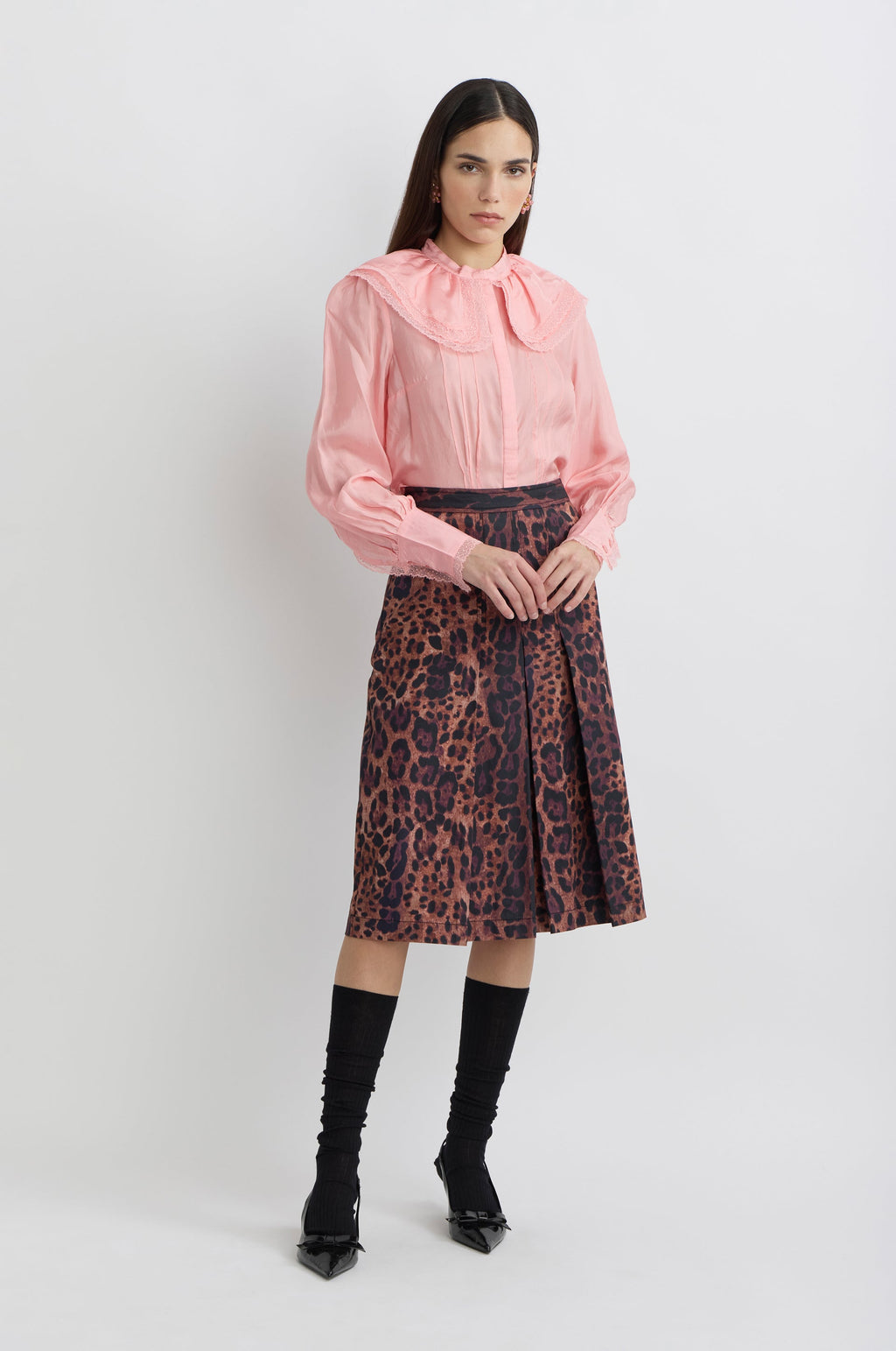 Camisa Lace - Blanco
